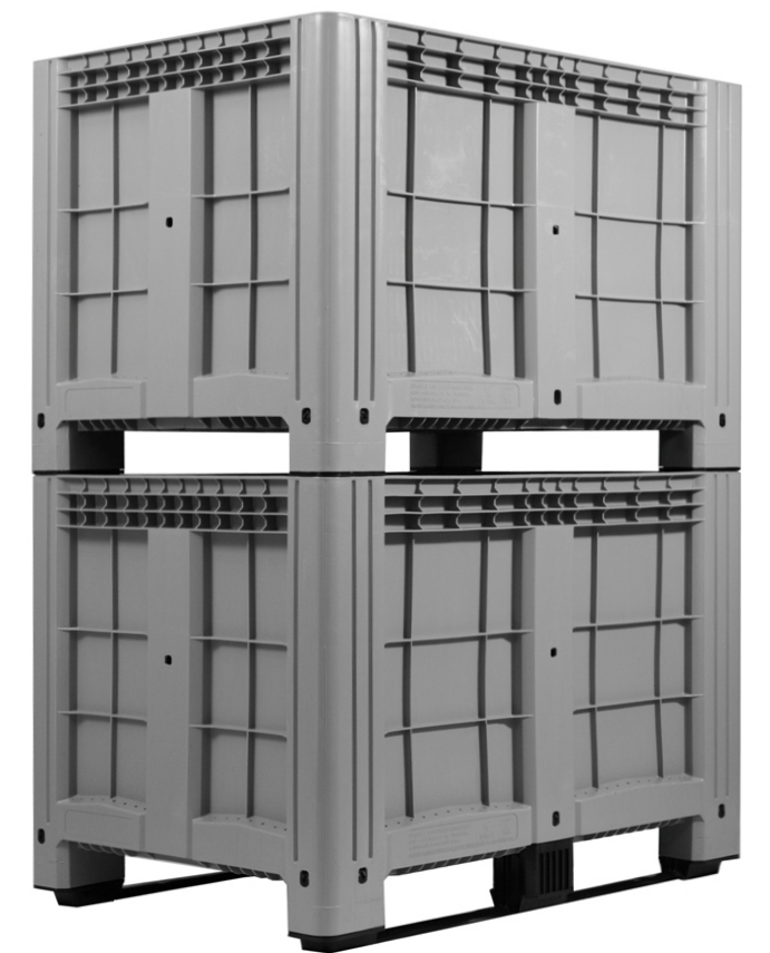 11.602.91.PE.C10 Пластиковый контейнер iBox 1200х800 (перфорированный, на ножках) г. Ижевск TARA-RU.RU (3412) 57-67-95