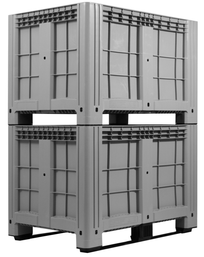 11.602F.91.PE.C13 Пластиковый контейнер iBox 1200х800 (сплошной, на колесах) г. Ижевск TARA-RU.RU (3412) 57-67-95