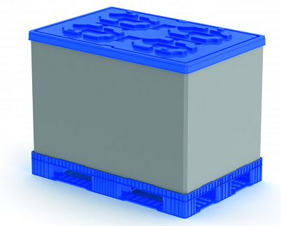 Разборный пластиковый облегчённый контейнер Polybox г.Ижевск (3412) 57-67-95 TARA-RU.RU